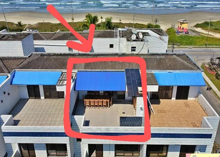Apartamento Duplex Pe Na Areia Em Boraceia Bertioga